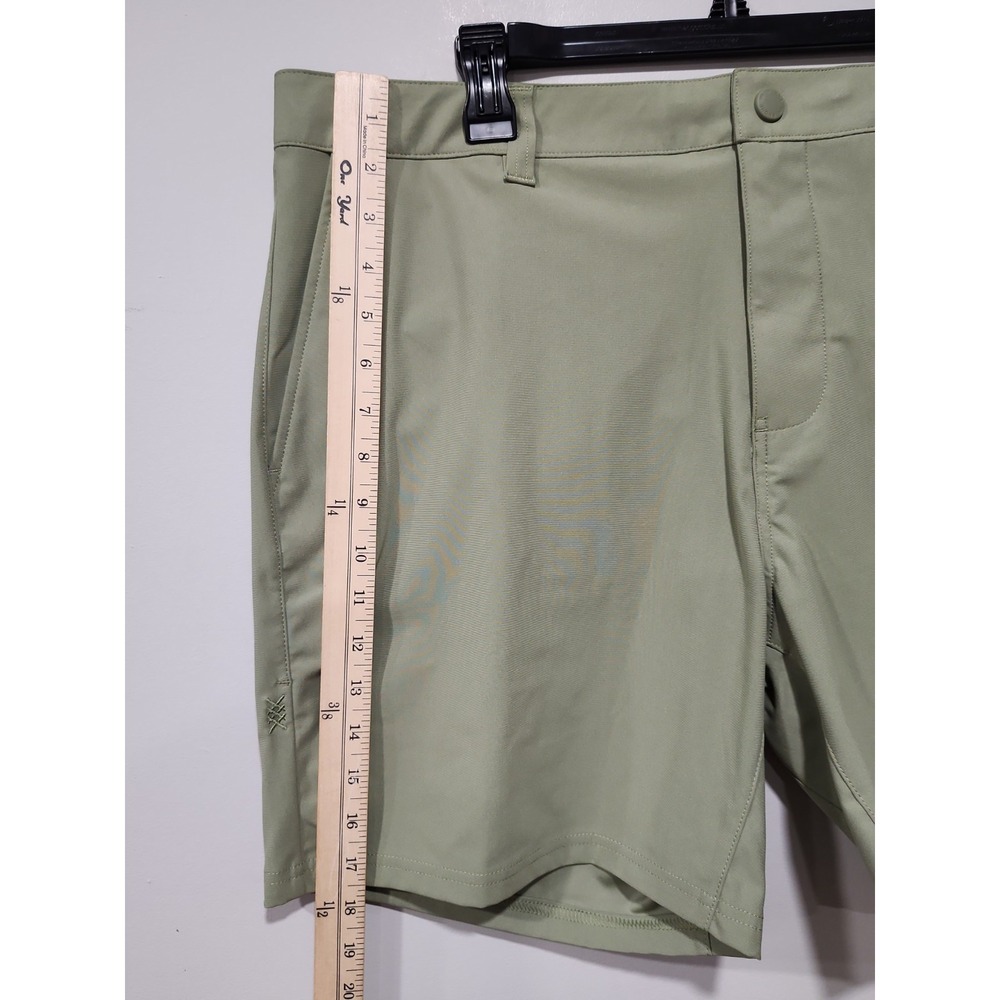 Rhone NWT Shorts 7" Commuter Shorts Mens 38 Sage Green Performance Stretch New - Picture 4 of 11